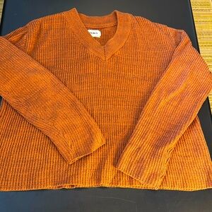 Pact cotton V-neck sweater